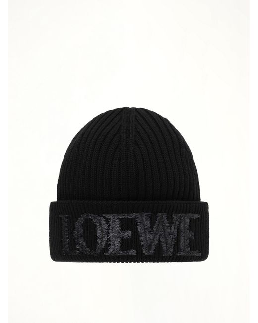 Loewe Black Beanie