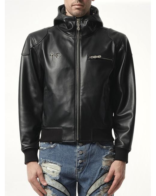 ブラック ボンバージャケット thug club THUG CLUB - TC Logo Bomber Jacket | HBX