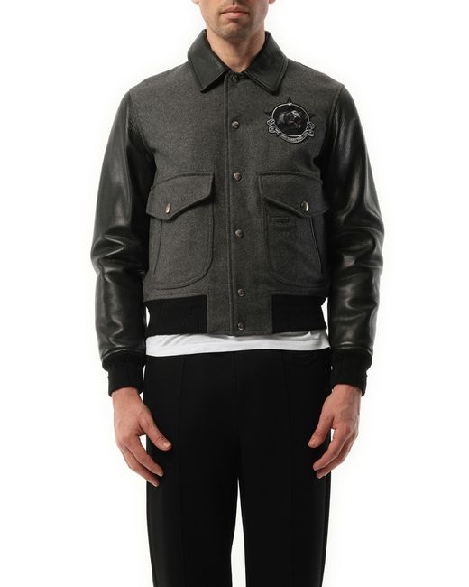 Givenchy Black Leather Jacket, 100% Leather for men