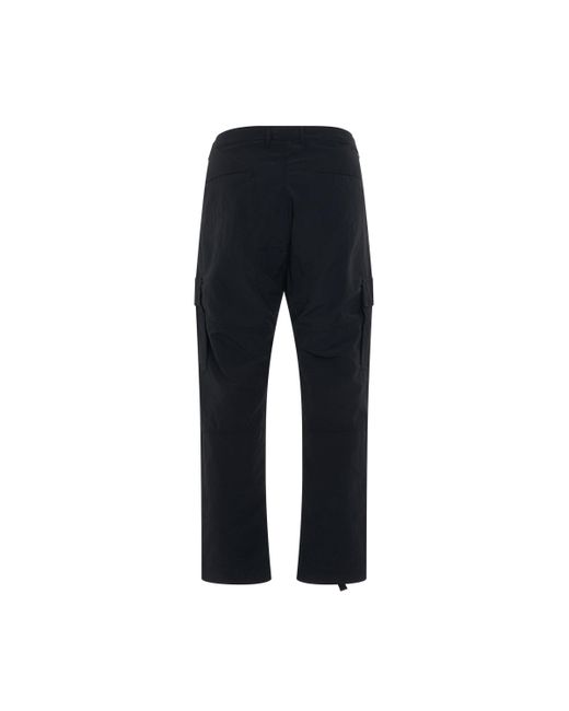 Marcelo Burlon Black 'Cross Nylon Cargo Pants, /, Size: Small for men