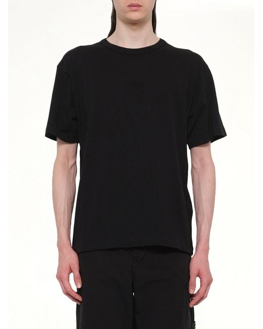 Stone Island Black 210003 S/S T-Shirt for men