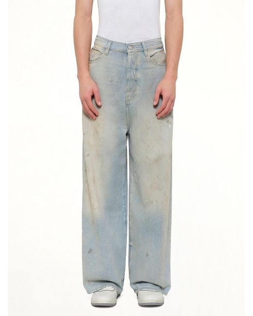 Amiri Blue Baggy Jean for men