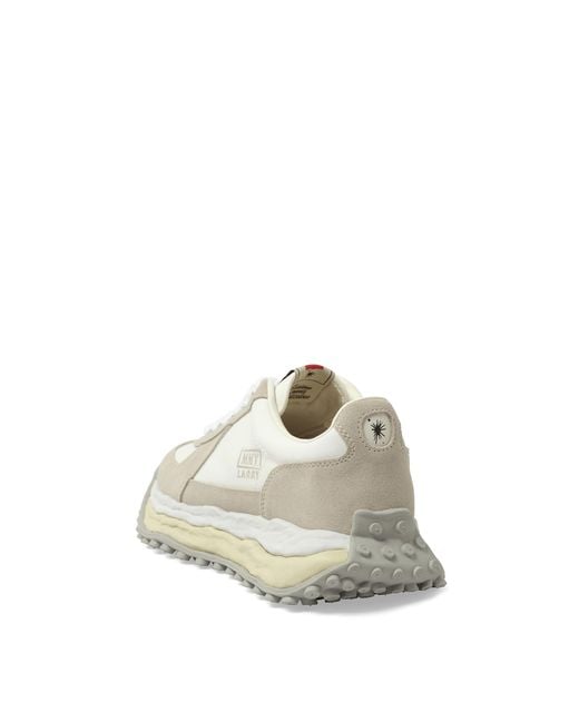 Maison Mihara Yasuhiro White Larry Og Sneakers, 100% Calf Leather for men