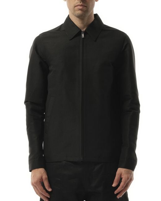 Rick Owens Black Brad Jacket for men