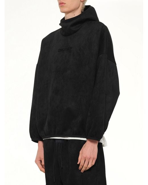 Fear Of God Black Modern Hoodie for men