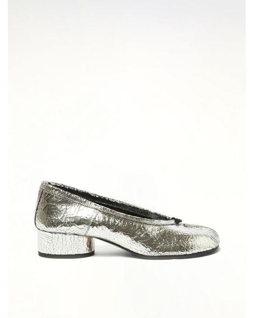 Maison Margiela Metallic New Tabi Ballerina H30