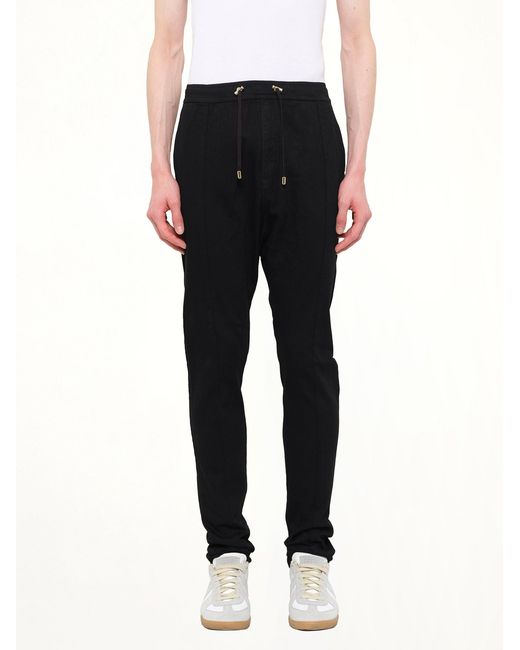 Balmain Black Casual Pant for men