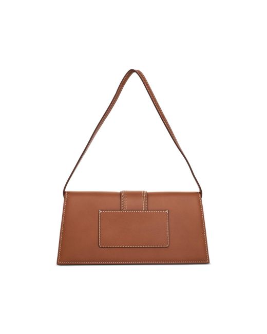 Jacquemus Le Bambino Long Leather Bag In Light Brown 2