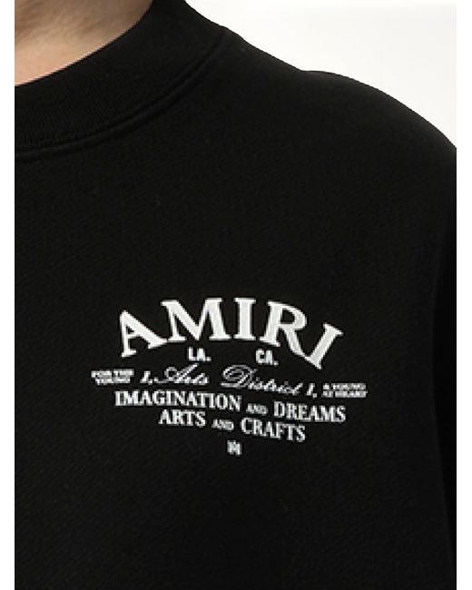Amiri Black Arts District Sweatshirt