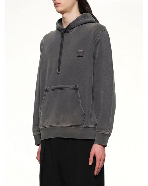 Wooyoungmi Gray Hoodie for men