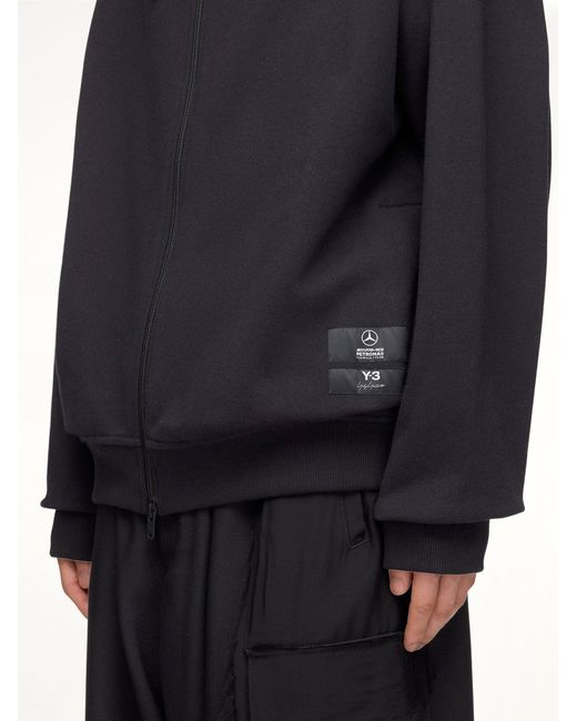 Y-3 Blue F1 Zip Hoodie for men