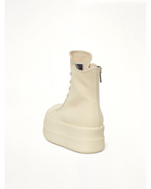 Rick Owens Natural Mega Bumper Sneaks