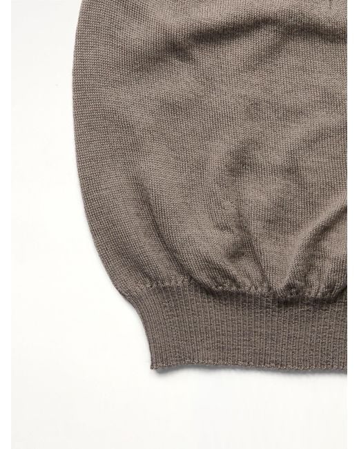 Rick Owens Gray Medium Wool Hat