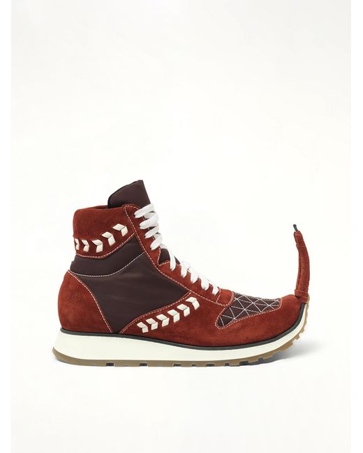 Loewe Red Dinosaur Sneaker Hi