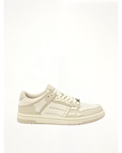 Amiri White Skeleton Top Low Sneaker