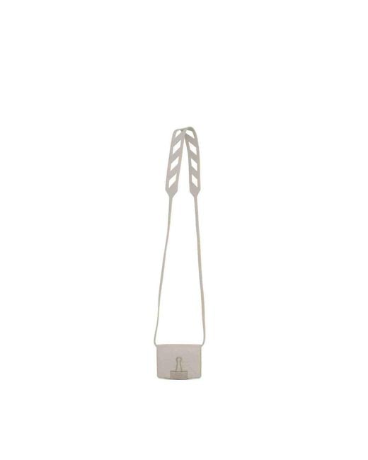 Off-White c/o Virgil Abloh White Binder Cc Holder On Strap