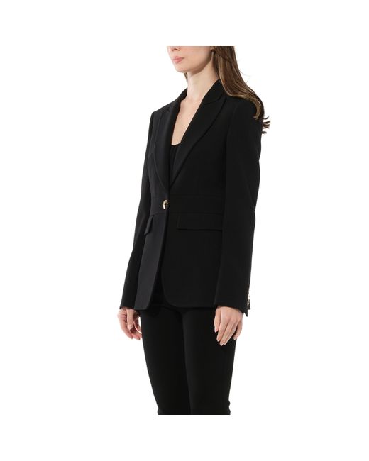 Emilio Pucci Black Button Blazer