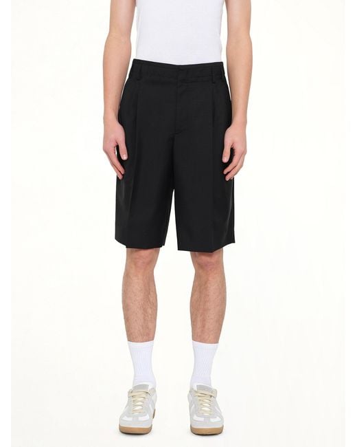 Balenciaga Black Shorts for men