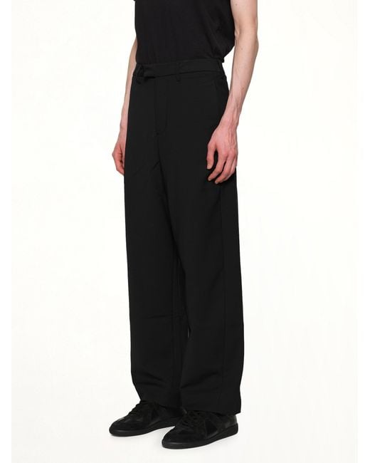 Entire studios Black Lounge Curve Pants for men