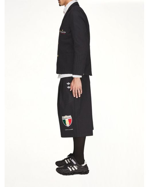 Willy Chavarria Black Adidas X Chavarria Players Blazer for men