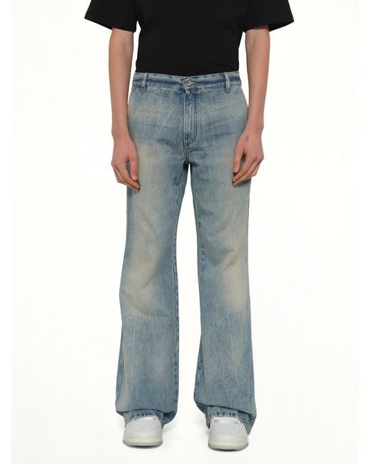Amiri Blue Boot Cut Jeans for men