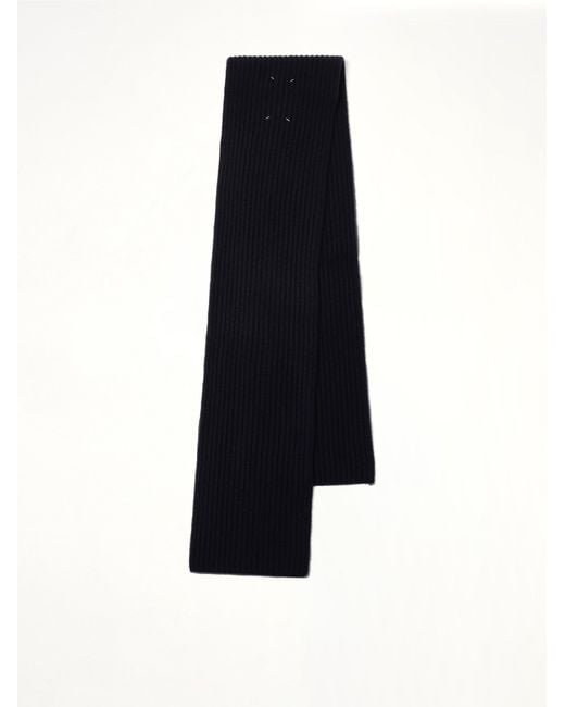 Maison Margiela Blue 4 Stitches Scarve for men