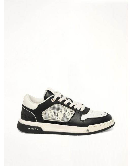 Amiri White Ma Quad Debossed Classic Low for men