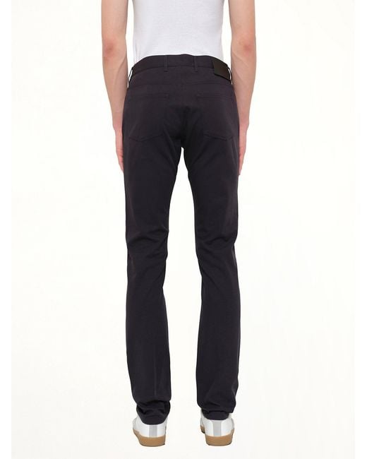Lanvin Black Denim Skinny Pants for men