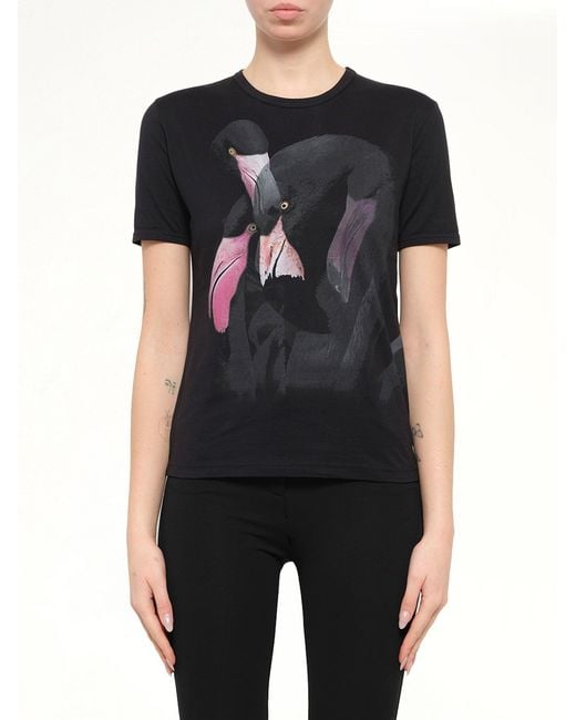 Givenchy Black Podium Flamengo T-Shirts