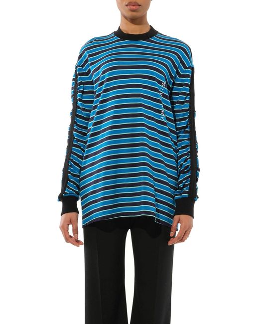 Givenchy Blue Podium Long Sleeve Sweatshirt