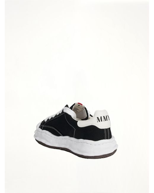 Maison Mihara Yasuhiro White Blakey Og Sneakers, 100% Cotton for men