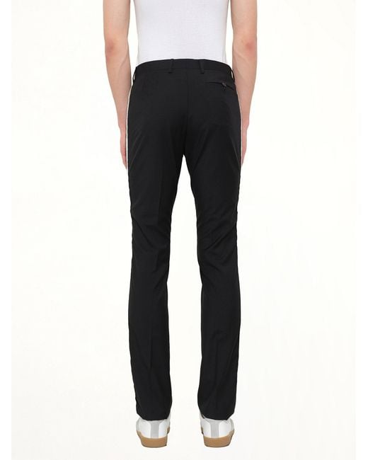 Lanvin Black D8 Slimfit Pants for men