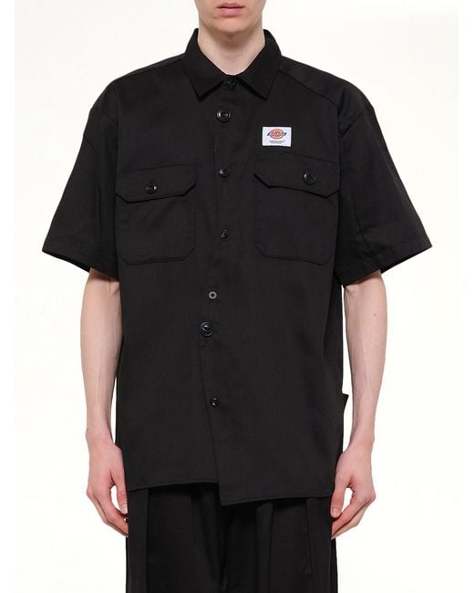 Undercover Black Dickies X Uc Ss Shirt for men