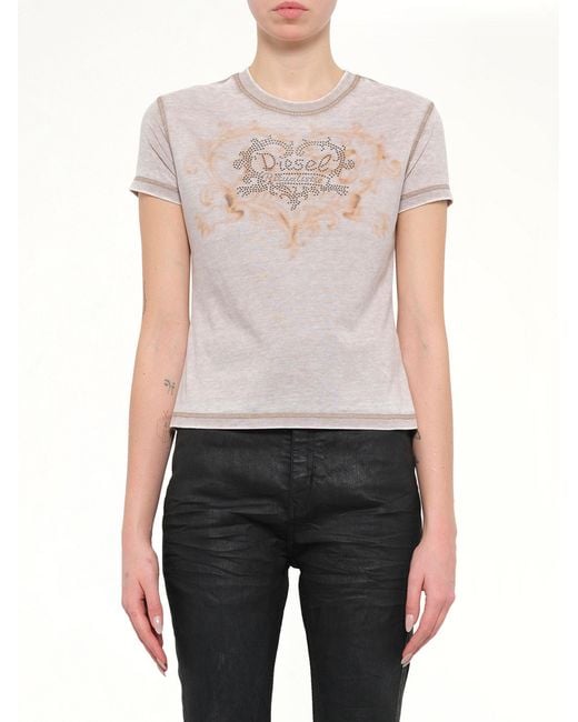 DIESEL Blue T-Ila-Aa1 T-Shirt