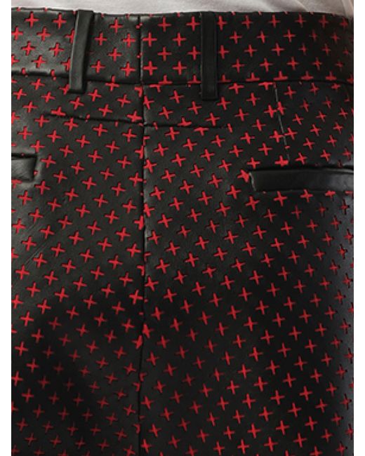 Givenchy Black Leather Bermuda Shorts, 100% Leather for men