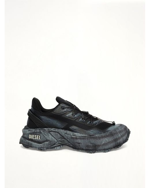 DIESEL Black D-Cage Runner for men
