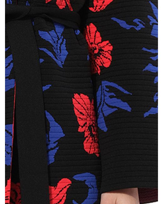 Emilio Pucci Red Floral Coat