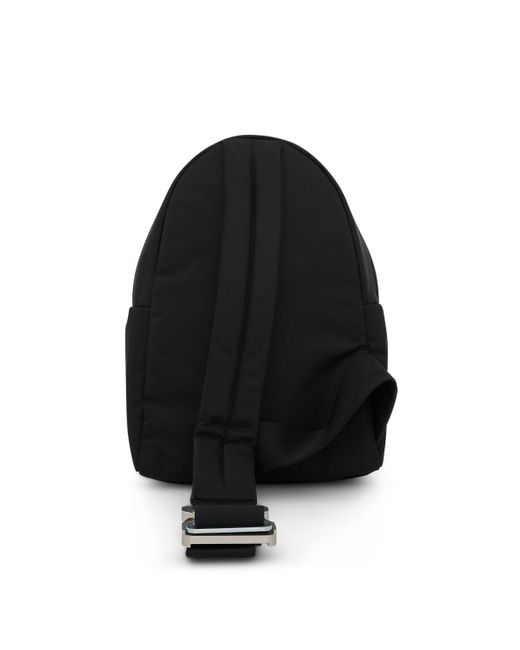 1017 ALYX 9SM Black Buckle Crossbody Bag, , 100% Nylon for men