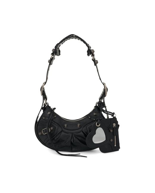 Balenciaga Le Cagole Shoulder Bag Xs In Black | Lyst