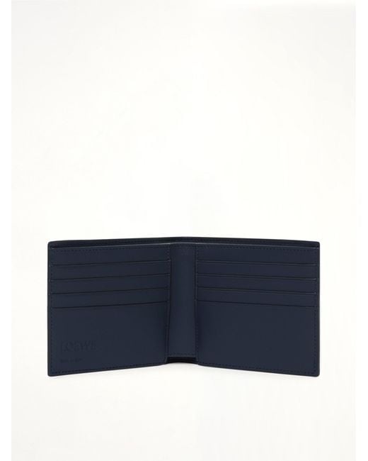 Loewe Gray Puzzle Edge Bifold Wallet Multi for men