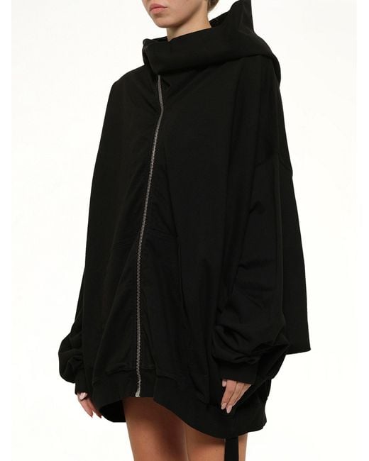 Rick Owens Black Mountain Hun Hoodie for men