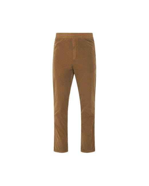 Givenchy Natural Nylon Garment Dyed Jogger Pants, Camel, 100% Polyamide for men