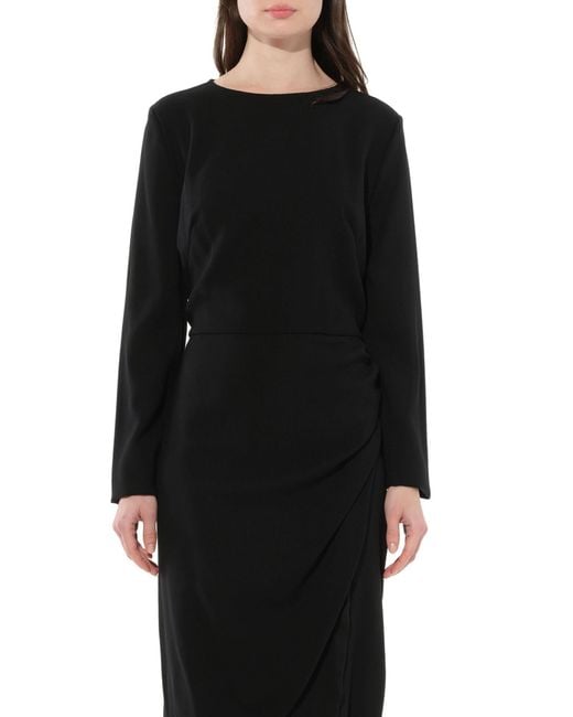 Givenchy Women's Black Long Sleeve Short Dress