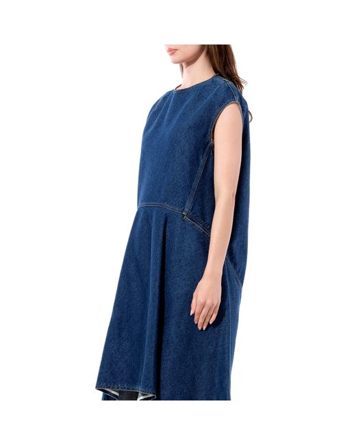 Balenciaga Blue Denim Dress