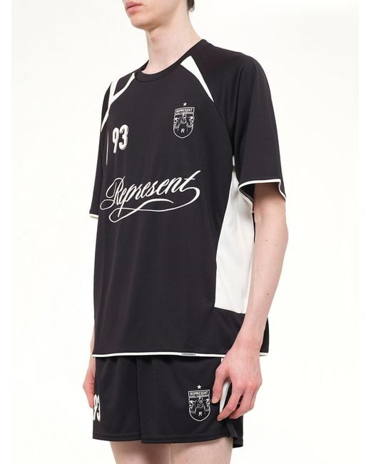 Represent Black Star Football Top for men