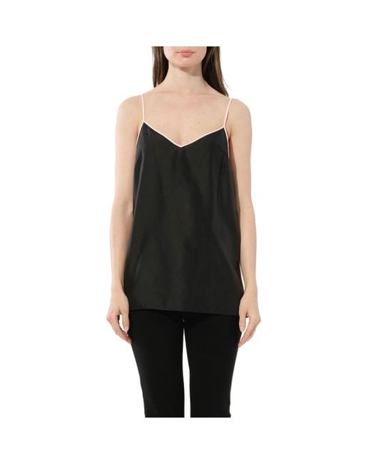 Emilio Pucci Black Sleeveless Top