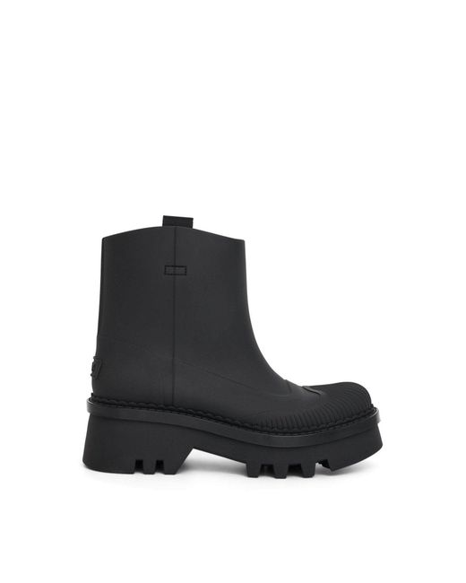 Chloé Black Raina Rain Boot