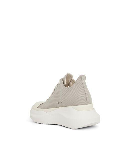 Rick Owens Natural Abstract Low Top Sneakers, , 100% Rubber for men