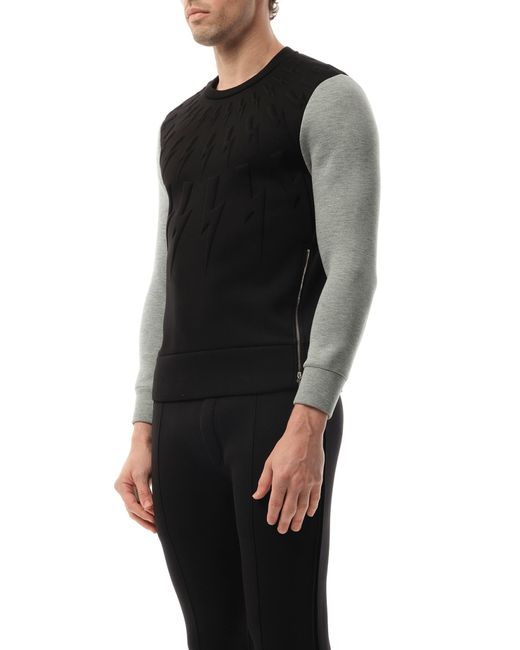 Neil Barrett Black Sweatshirt for men