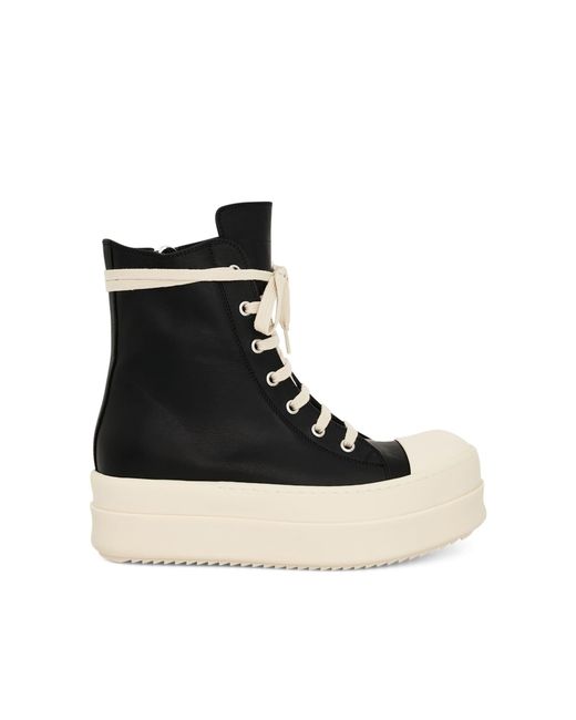 Rick Owens Black Mega Bumper Sneaker